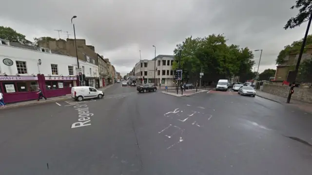 Junction with regent street and Lensfield road