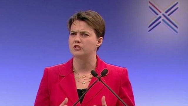 Scottish Tory leader Ruth Davidson