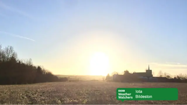 Sunrise in Bildeston