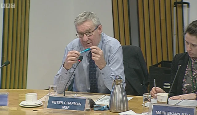 Tory MSP Peter Chapman