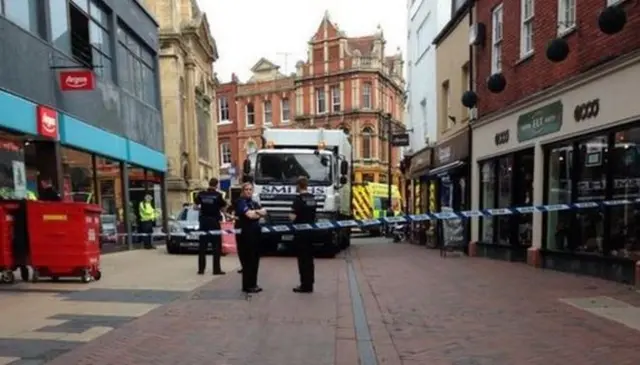 Women killed while walking along The Shambles