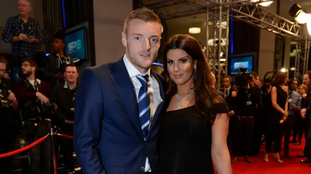 Jamie and Rebekah Vardy