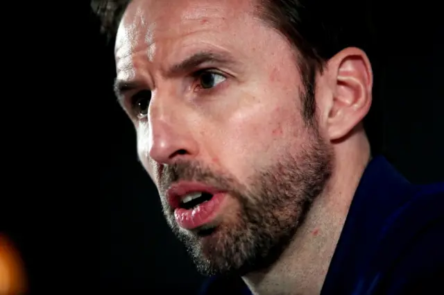 England manager Gareth Southgate