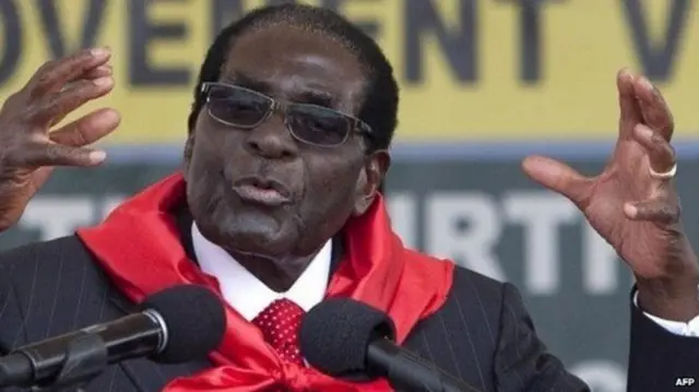 Mugabe (archive shot)