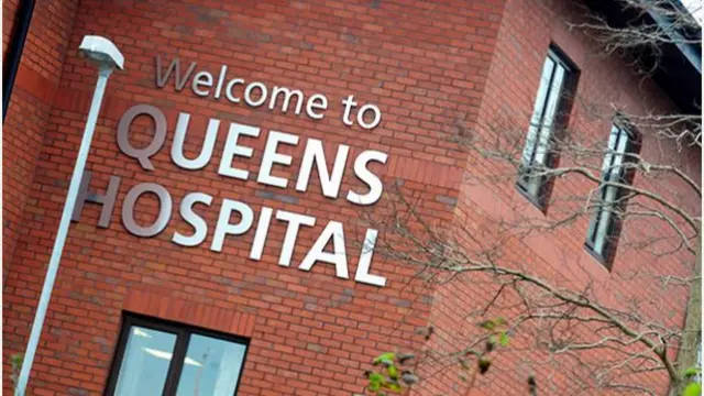 A&E at Burton's Queen's Hospital