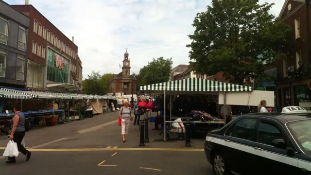 Newcastle-under-Lyme market