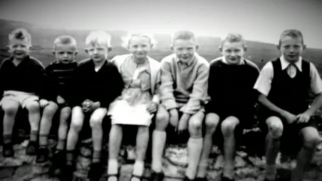 Martin McGuinness (second from right) with his family