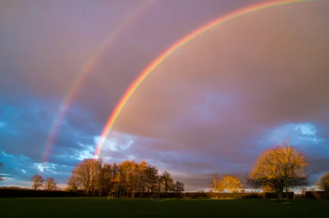 Double rainbow