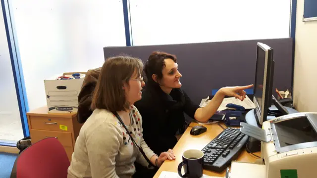 
          People working in the Cambridge & District Volunteer Centre
        