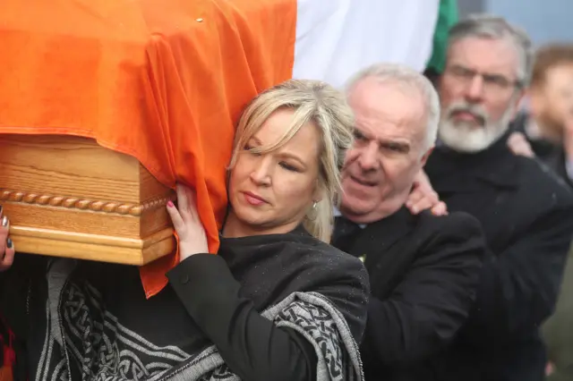 Martin McGuiness Funeral