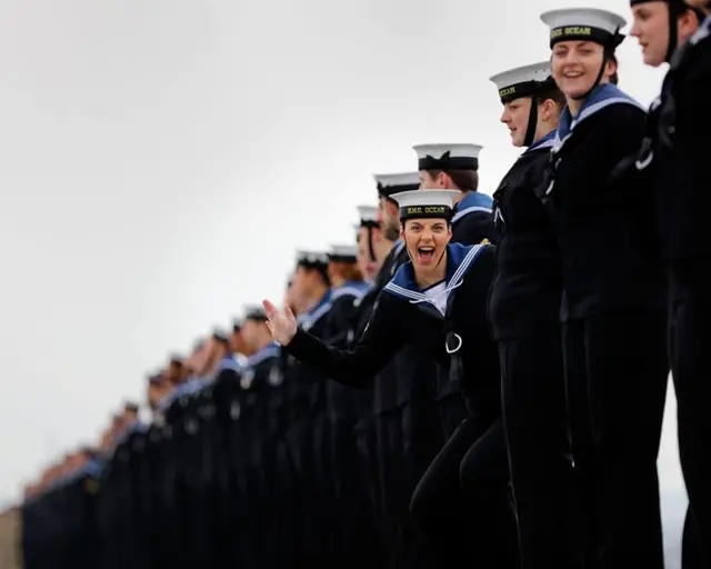 HMS Ocean arrives back in Plymouth