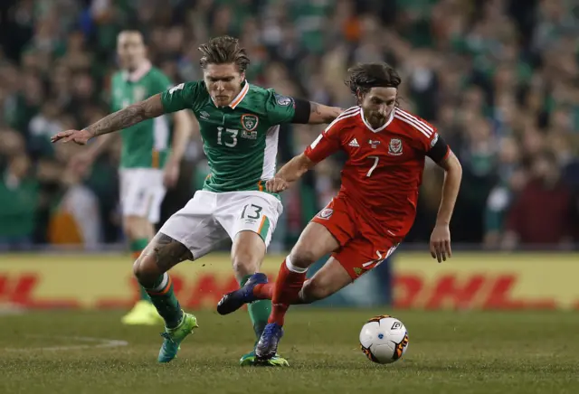 Jeff Hendrick and Joe Allen