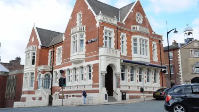 The NatWest branch in Burslem.