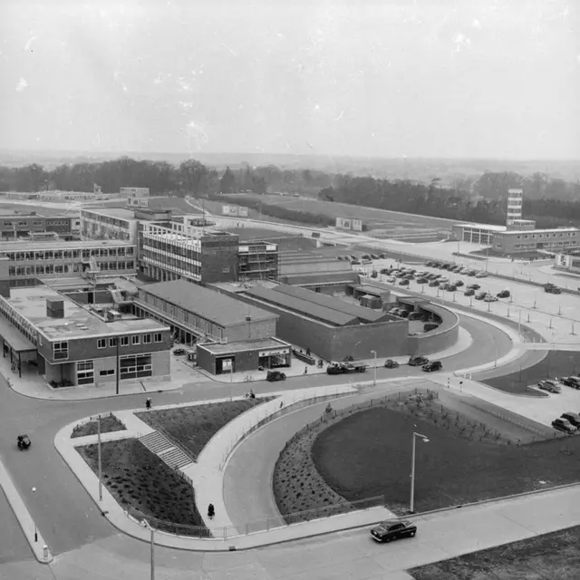 Main Harlow shopping centre 1958