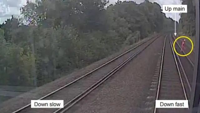 Rail near miss