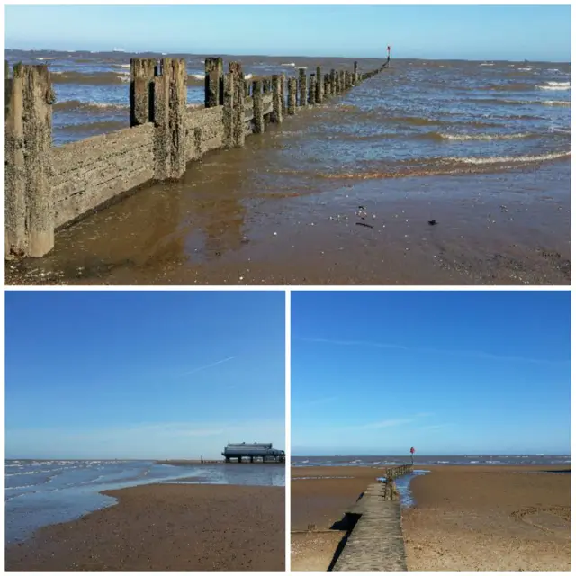 Cleethorpes beach