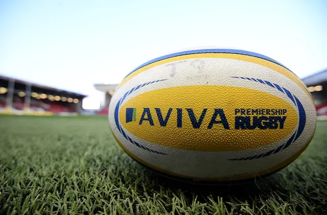 Premiership rugby ball