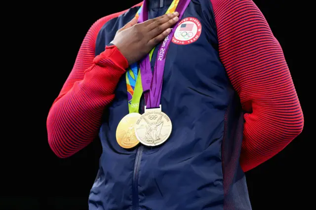 Claressa Shields of the USA