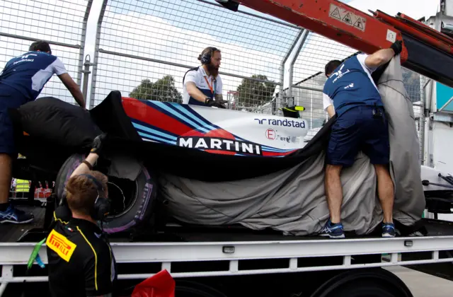 Lance Stroll's car