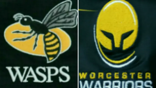 Wasps and Worcester badge