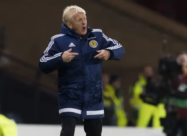 Scotland manager Gordon Strachan