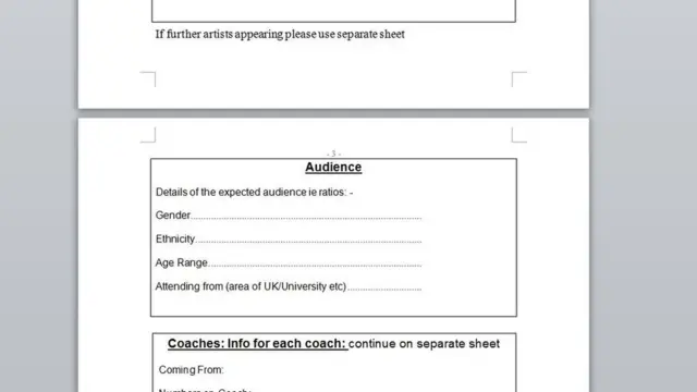 Leicestershire Police Form 696