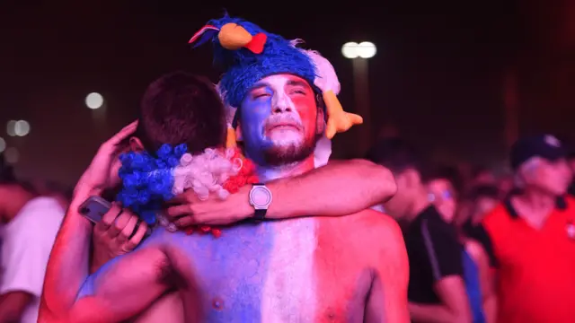 France supporters