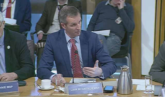 Lib Dem MSP Liam McArthur