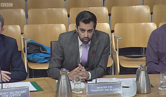 Transport Secretary Humza Yousaf