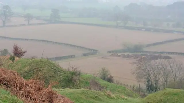 Fields near Oswestry