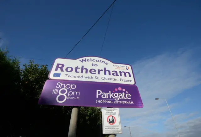 Rotherham sign