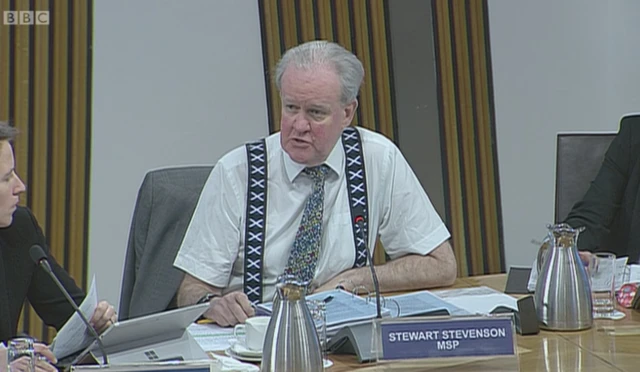 SNP MSP Stewart Stevenson