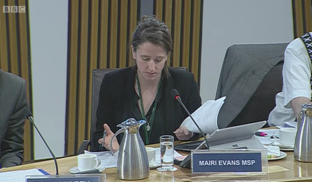 SNP MSP Mairi Evans