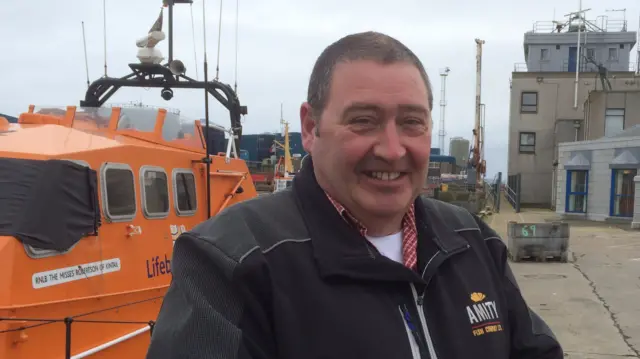 Fisherman Jimmy, from Peterhead in Aberdeenshire