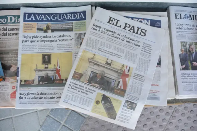 Spanish newspapers