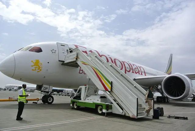 Ethiopian Airlines plane