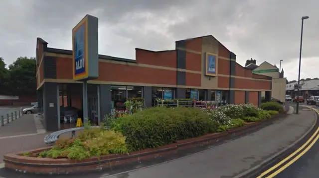 Aldi in Leek