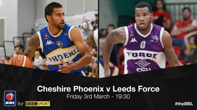 Cheshire Phoenix v Leeds Force