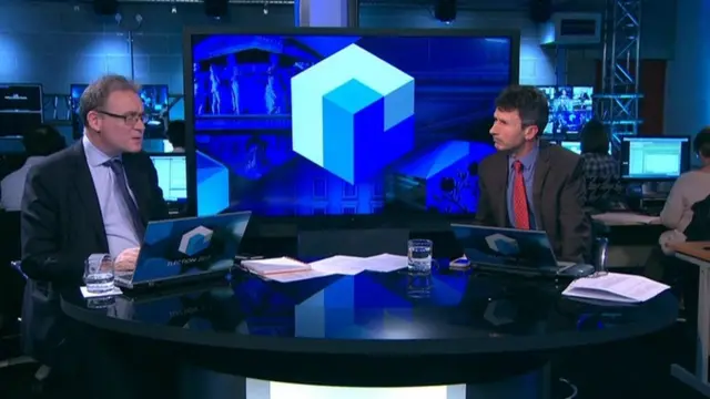 Nicholas White with Mark Devenport