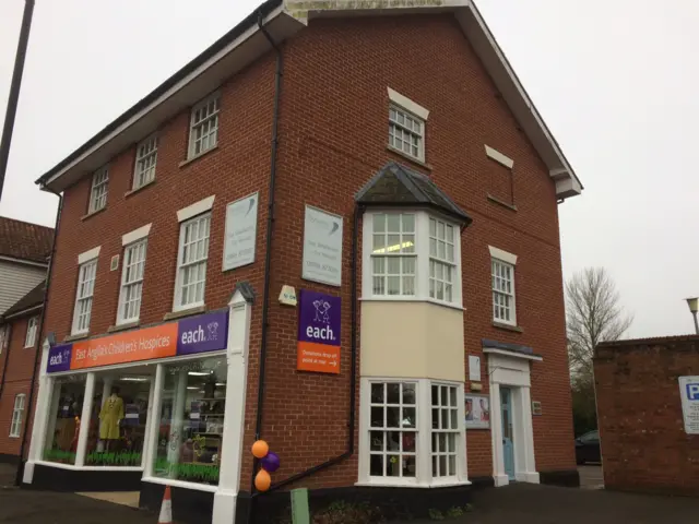 EACH charity shop