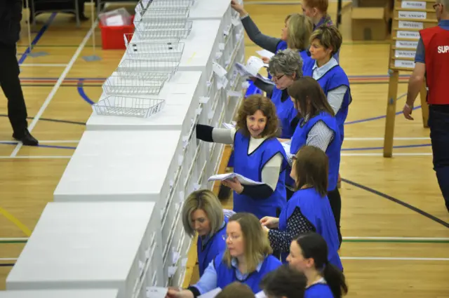 West Tyrone count - NI Assembly election 2017