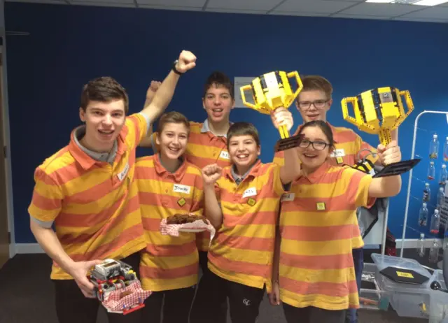 Lego team members