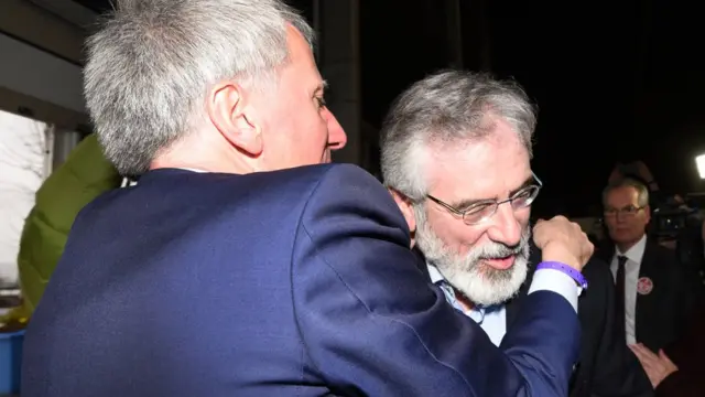 Máirtín Ó Muilleoir, Gerry Adams and Gerry Kelly