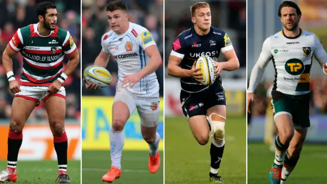 Leicester, Exeter, Sale, Northampton