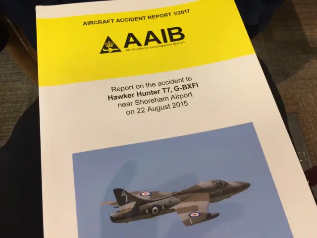 Shoreham air crash report