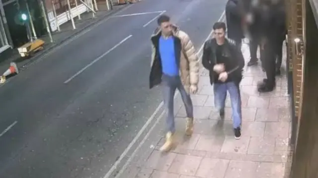 CCTV images of men sought in connection with rape