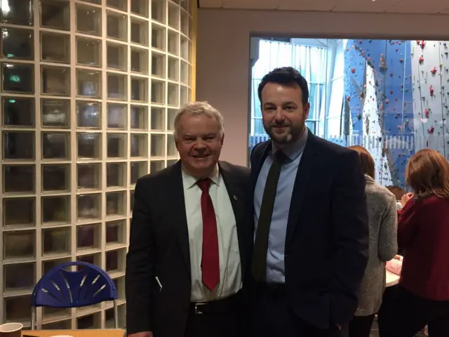 John Dallat and Colum Eastwood