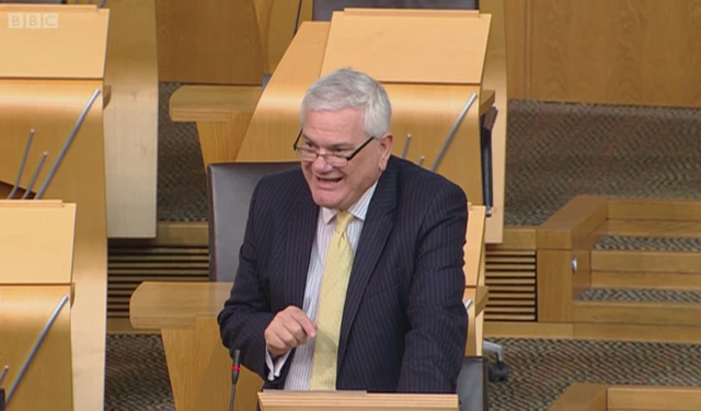 Lib Dem MSP Mike Rumbles