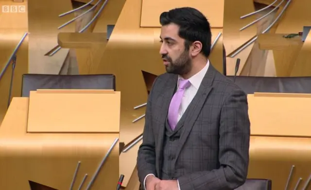 Transport Minister Humza Yousaf