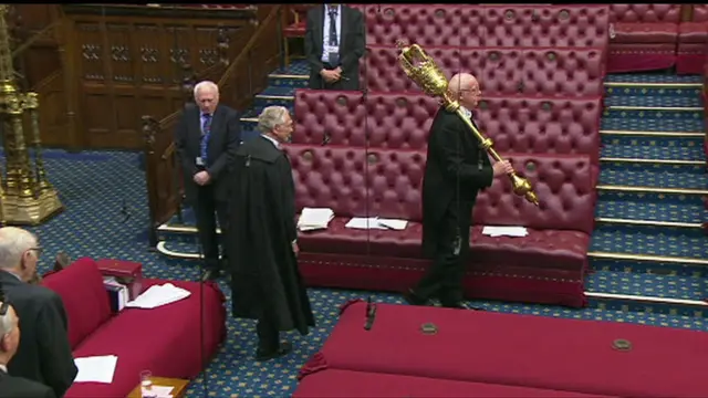 Lords adjourns